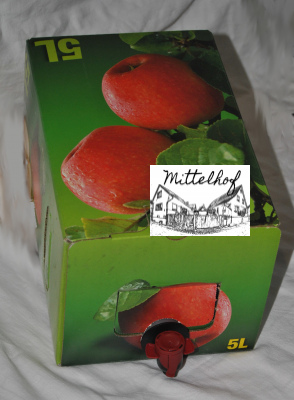 Apfel-Direktsaft BiB 5 ltr.